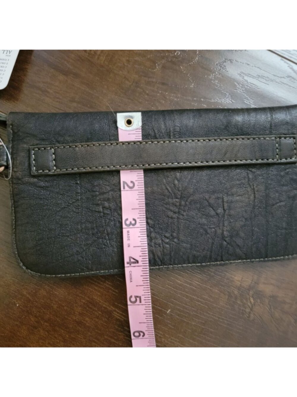 Free People Western Stud Wallet Womens Leather Country Western Rustic Boho Chic - Picture 9 of 9